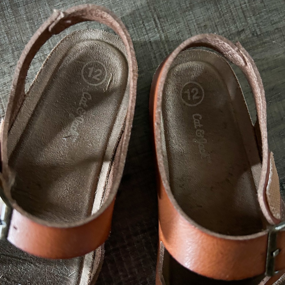 Cat and Jack Toddler Sandals Size 12 - Picture 4 of 5